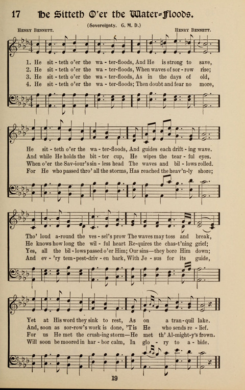 Messages of Love Hymn Book: for Gospel, Sunday School, Special Services and Home Singing page 17