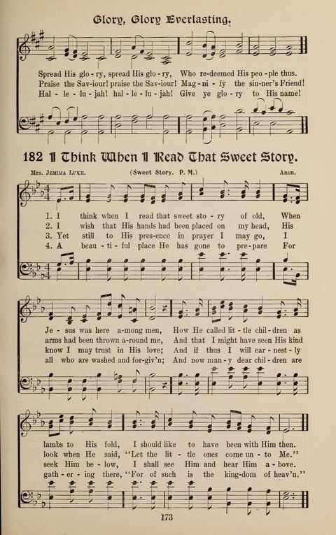 Messages of Love Hymn Book: for Gospel, Sunday School, Special Services and Home Singing page 171