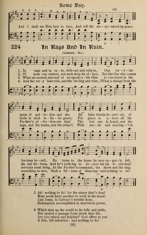 Messages of Love Hymn Book: for Gospel, Sunday School, Special Services and Home Singing page 199