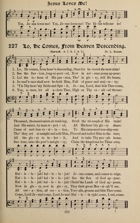 Messages of Love Hymn Book: for Gospel, Sunday School, Special Services and Home Singing page 201