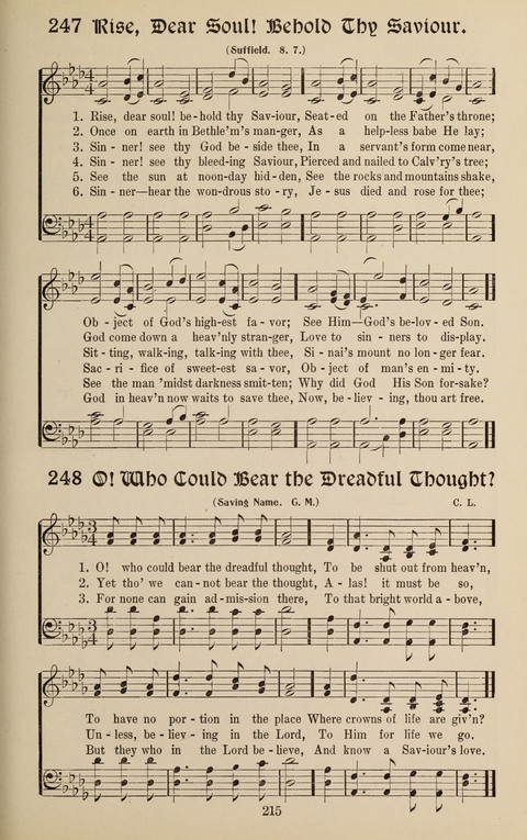 Messages of Love Hymn Book: for Gospel, Sunday School, Special Services and Home Singing page 213