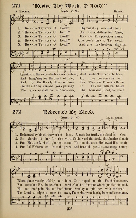 Messages of Love Hymn Book: for Gospel, Sunday School, Special Services and Home Singing page 225