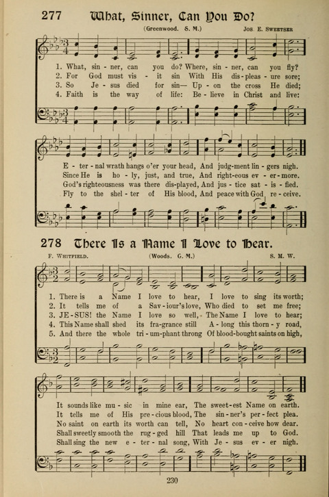 Messages of Love Hymn Book: for Gospel, Sunday School, Special Services and Home Singing page 228