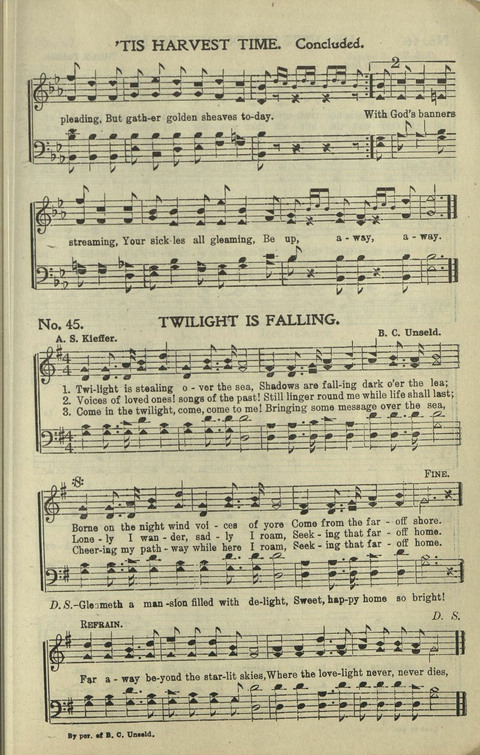Messages of Love Hymn Book: for Gospel, Sunday School, Special Services and Home Singing page 304