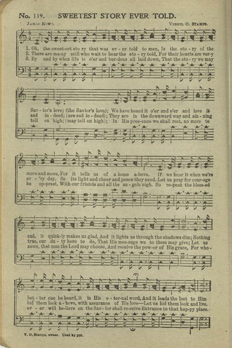 Messages of Love Hymn Book: for Gospel, Sunday School, Special Services and Home Singing page 387