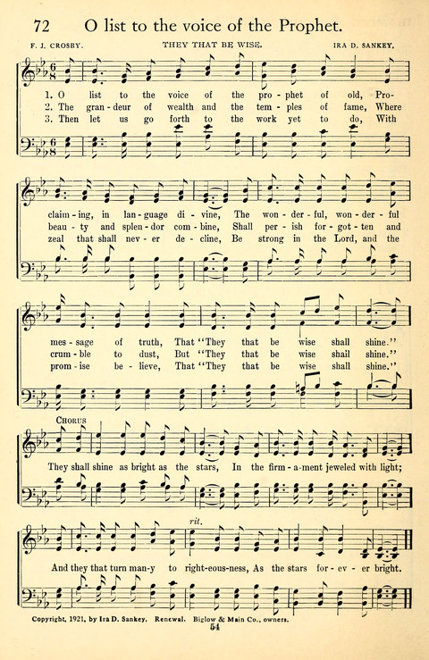 Messages of Love Hymn Book: for Gospel, Sunday School, Special Services and Home Singing page 506