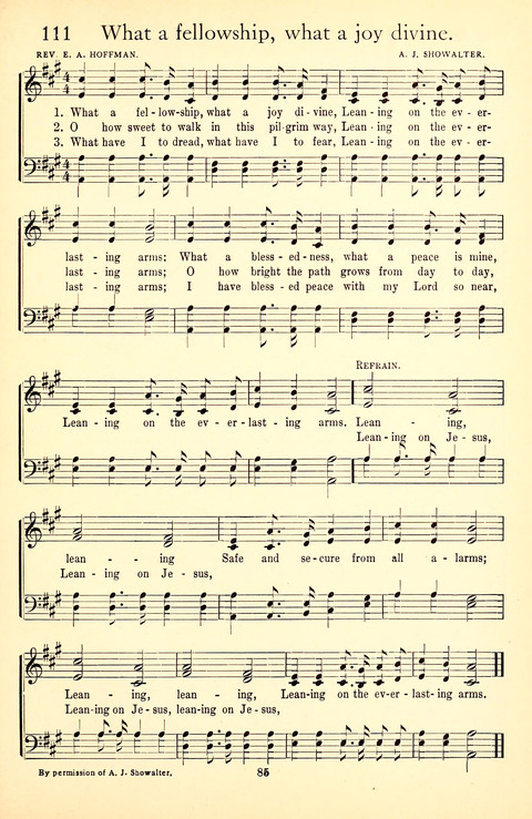 Messages of Love Hymn Book: for Gospel, Sunday School, Special Services and Home Singing page 537