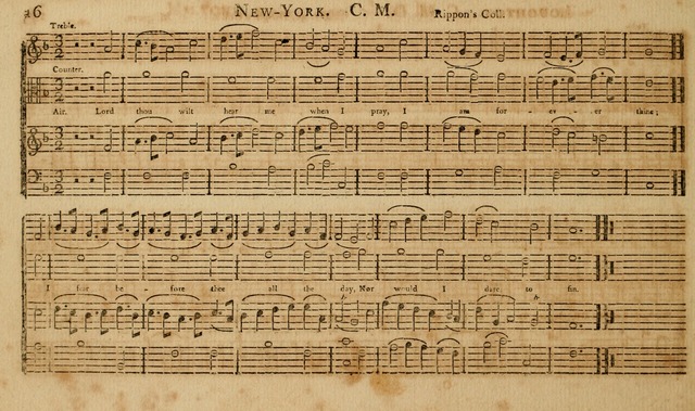 The Musical Olio: containing I. a concise introduction to the art of singing by note. II. a variety of psalms, tunes, hymns, and set pieces, selected principally from European authors... page 22