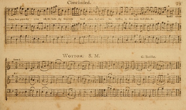 The Musical Olio: containing I. a concise introduction to the art of singing by note. II. a variety of psalms, tunes, hymns, and set pieces, selected principally from European authors... page 85