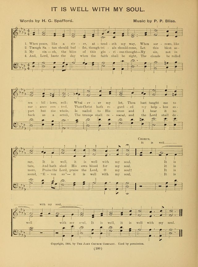The Most Popular Hymns page 100