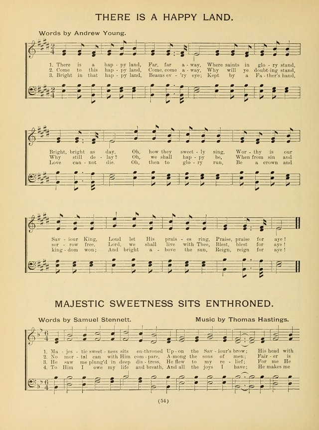 The Most Popular Hymns page 54