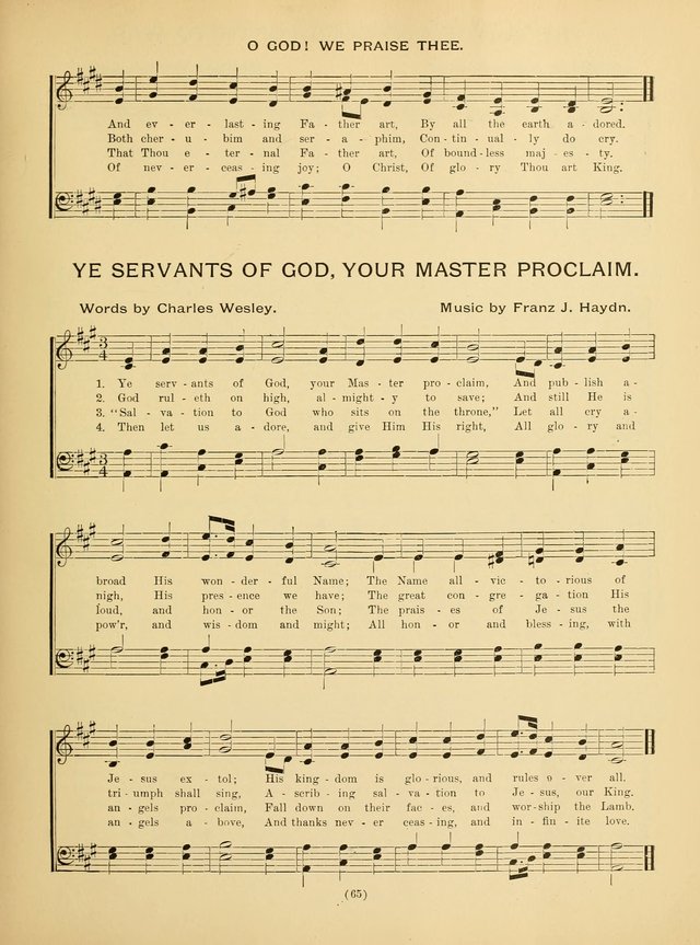 The Most Popular Hymns page 65