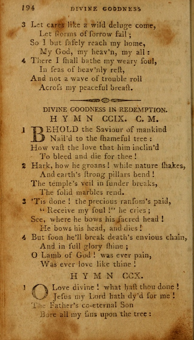 The Methodist Pocket Hymn-book, revised and improved: designed as a constant companion for the pious, of all denominations (30th ed.) page 194