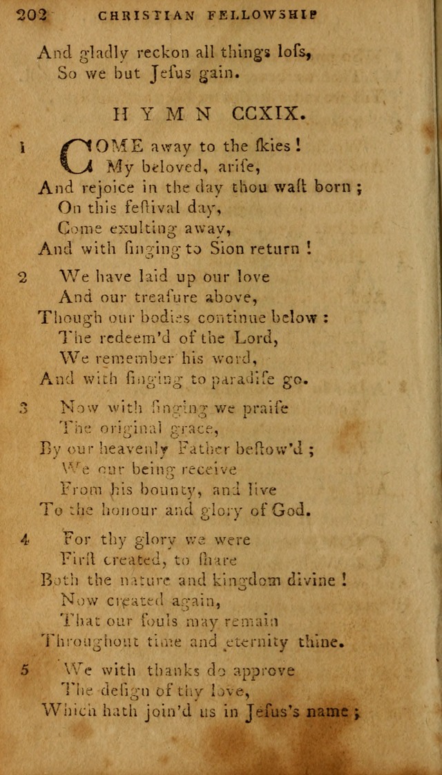 The Methodist Pocket Hymn-book, revised and improved: designed as a constant companion for the pious, of all denominations (30th ed.) page 202