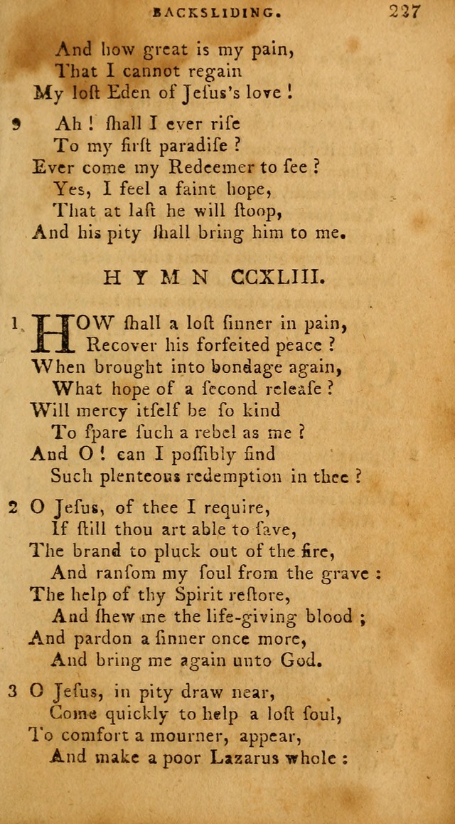 The Methodist Pocket Hymn-book, revised and improved: designed as a constant companion for the pious, of all denominations (30th ed.) page 227