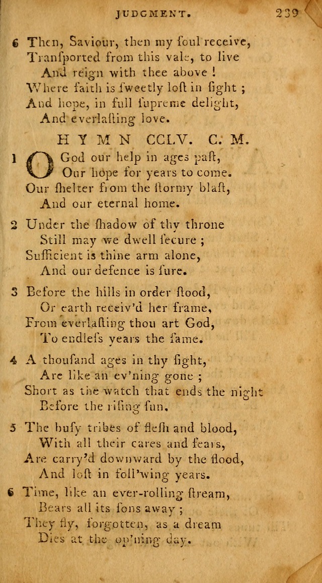 The Methodist Pocket Hymn-book, revised and improved: designed as a constant companion for the pious, of all denominations (30th ed.) page 239