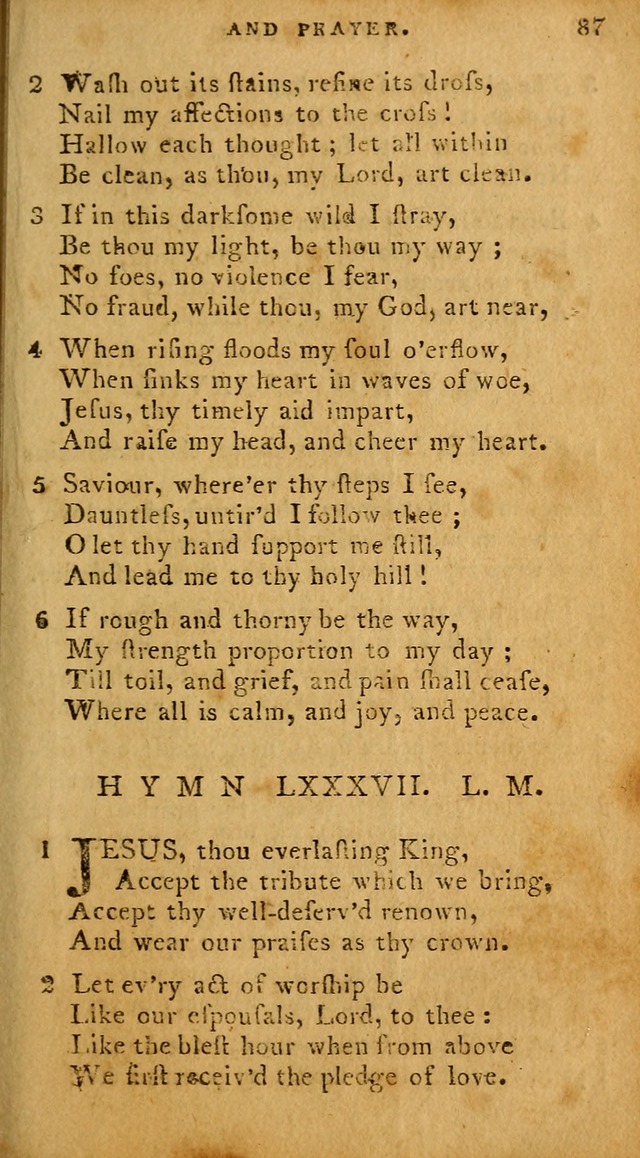 The Methodist Pocket Hymn-book, revised and improved: designed as a constant companion for the pious, of all denominations (30th ed.) page 87