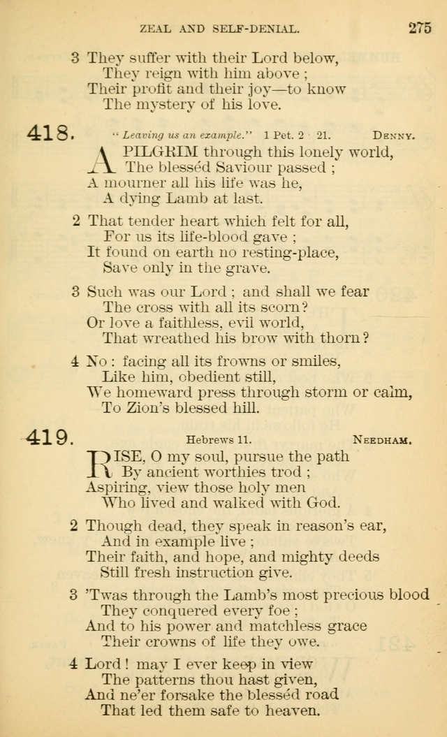 The Manual of Praise for Sabbath and Social Worship page 275