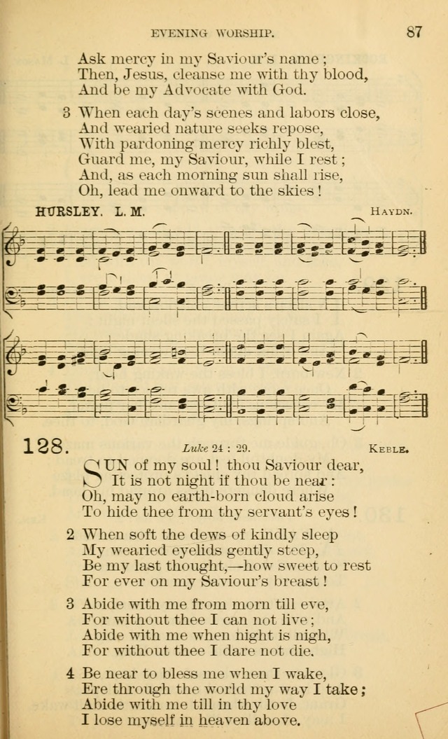 The Manual of Praise for Sabbath and Social Worship page 87