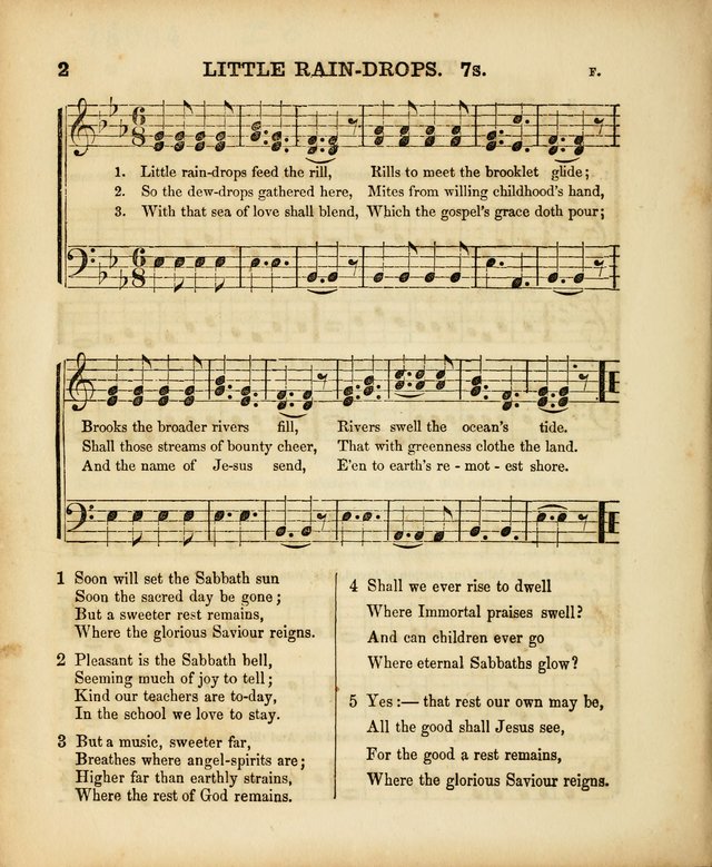 Mission Songs: a collection of hymns and music, designed for Sabbath schools page 2
