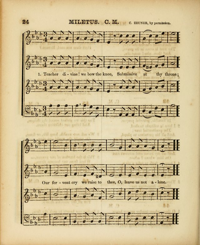 Mission Songs: a collection of hymns and music, designed for Sabbath schools page 24