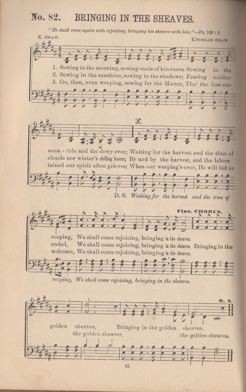 The Morning Star: a collection of new sacred songs, for the Sunday school, prayer meeting, and the social circle page 83