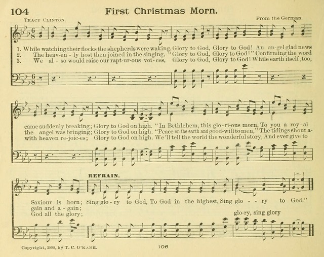 Morning Stars: a collection of sacred hymns and tunes for Sunday schools and other religious gatherings page 113