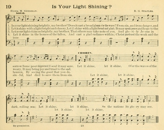 Morning Stars: a collection of sacred hymns and tunes for Sunday schools and other religious gatherings page 26