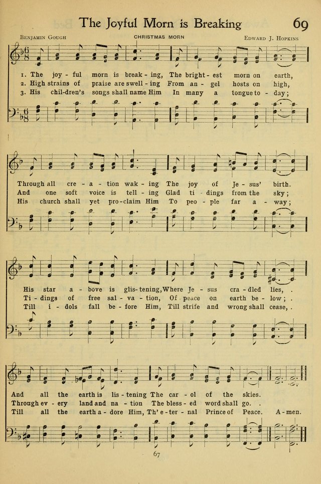 The Methodist Sunday School Hymnal page 80