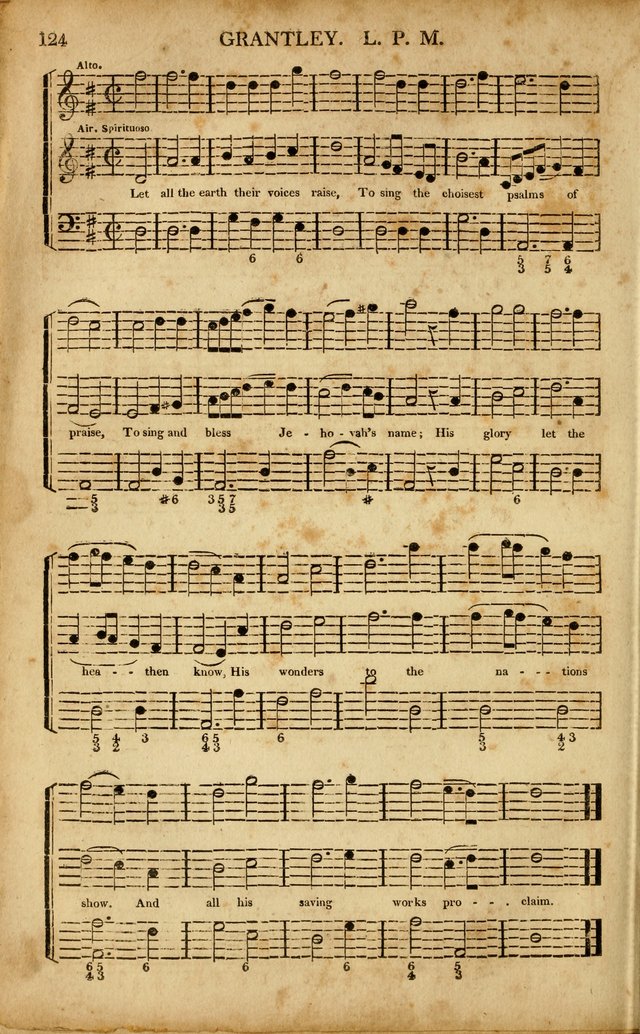 Musica Sacra: or, Springfield and Utica Collections United: consisting of Psalm and hymn tunes, anthems, and chants (2nd revised ed.) page 124