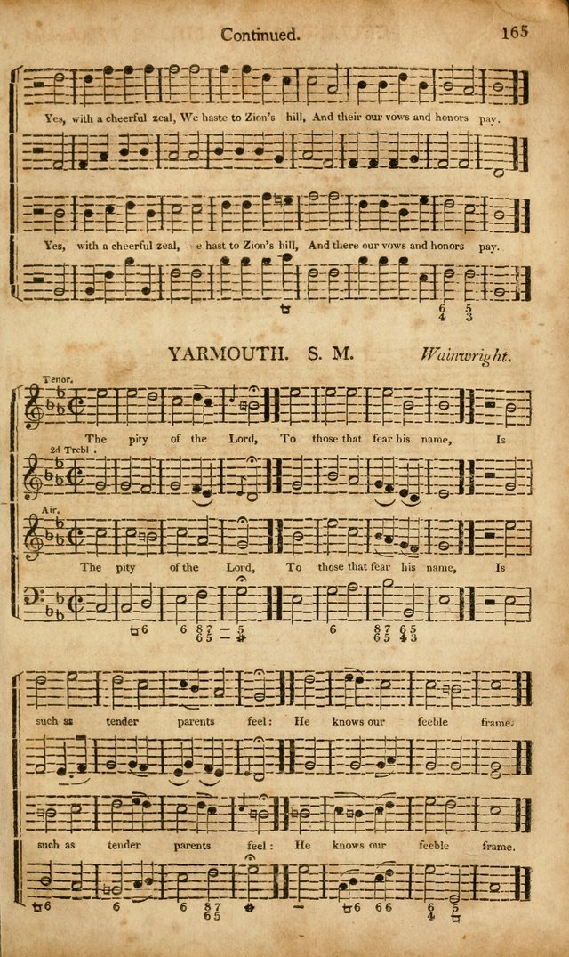 Musica Sacra: or, Springfield and Utica Collections United: consisting of Psalm and hymn tunes, anthems, and chants (2nd revised ed.) page 165