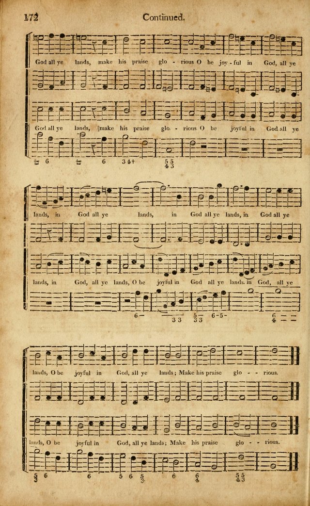 Musica Sacra: or, Springfield and Utica Collections United: consisting of Psalm and hymn tunes, anthems, and chants (2nd revised ed.) page 172