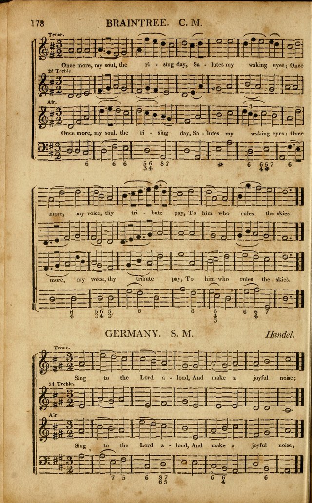 Musica Sacra: or, Springfield and Utica Collections United: consisting of Psalm and hymn tunes, anthems, and chants (2nd revised ed.) page 178