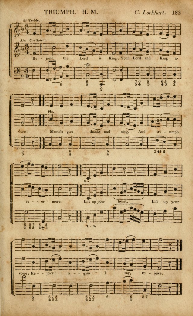 Musica Sacra: or, Springfield and Utica Collections United: consisting of Psalm and hymn tunes, anthems, and chants (2nd revised ed.) page 183