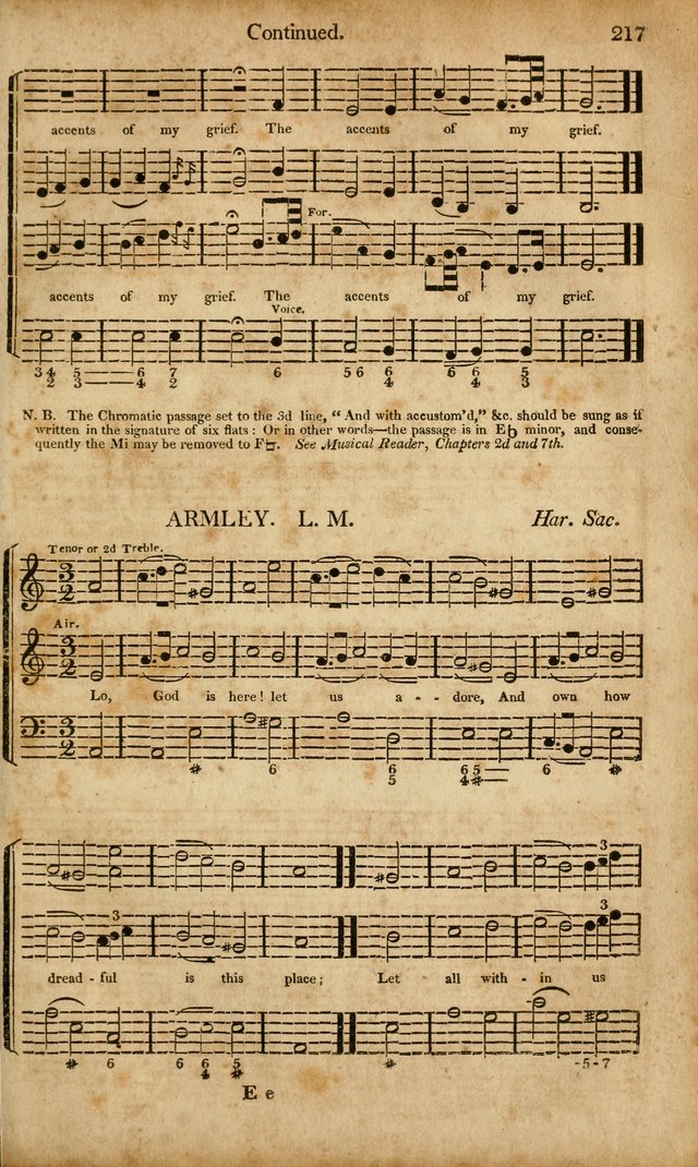 Musica Sacra: or, Springfield and Utica Collections United: consisting of Psalm and hymn tunes, anthems, and chants (2nd revised ed.) page 217