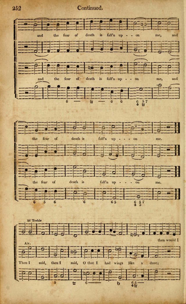 Musica Sacra: or, Springfield and Utica Collections United: consisting of Psalm and hymn tunes, anthems, and chants (2nd revised ed.) page 252