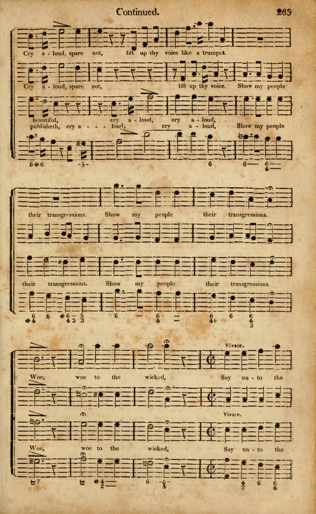 Musica Sacra: or, Springfield and Utica Collections United: consisting of Psalm and hymn tunes, anthems, and chants (2nd revised ed.) page 263