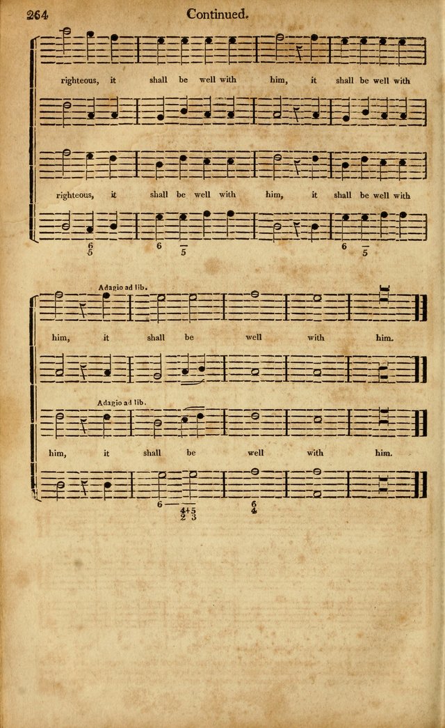 Musica Sacra: or, Springfield and Utica Collections United: consisting of Psalm and hymn tunes, anthems, and chants (2nd revised ed.) page 264