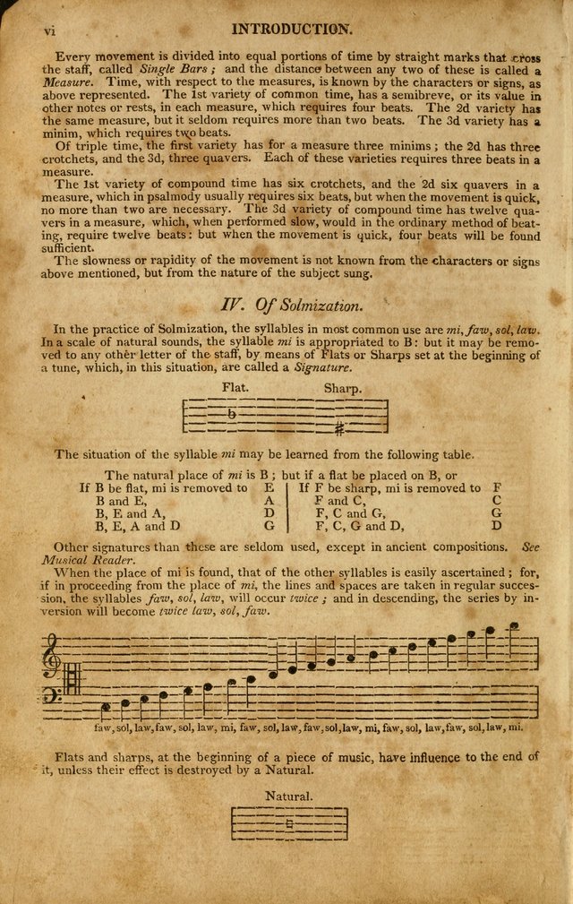 Musica Sacra: or, Springfield and Utica Collections United: consisting of Psalm and hymn tunes, anthems, and chants (2nd revised ed.) page 6