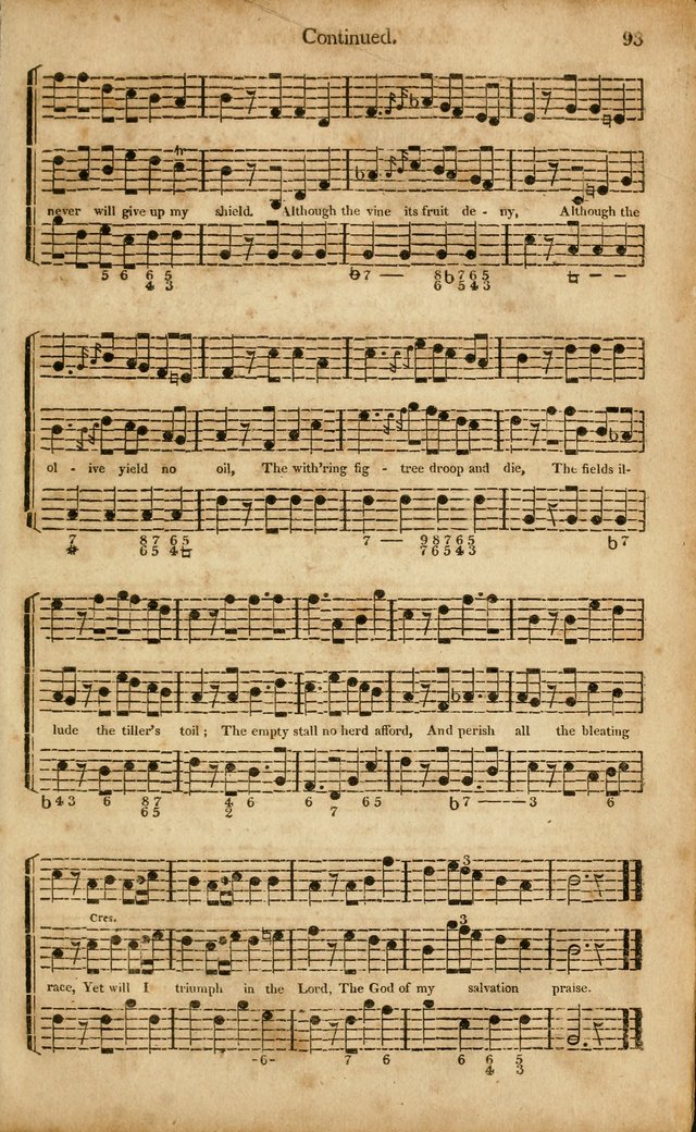 Musica Sacra: or, Springfield and Utica Collections United: consisting of Psalm and hymn tunes, anthems, and chants (2nd revised ed.) page 93