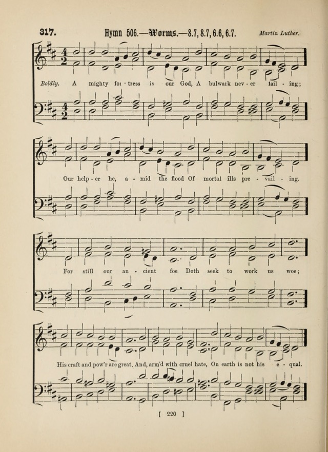 Methodist Tune Book: a collection of tunes adapted to the Methodist Hymn book page 220