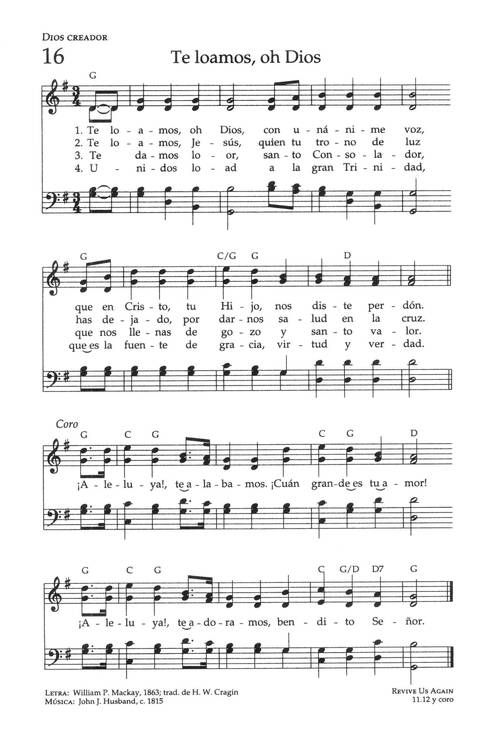 Mil Voces para Celebrar: Himnario Metodista page 156