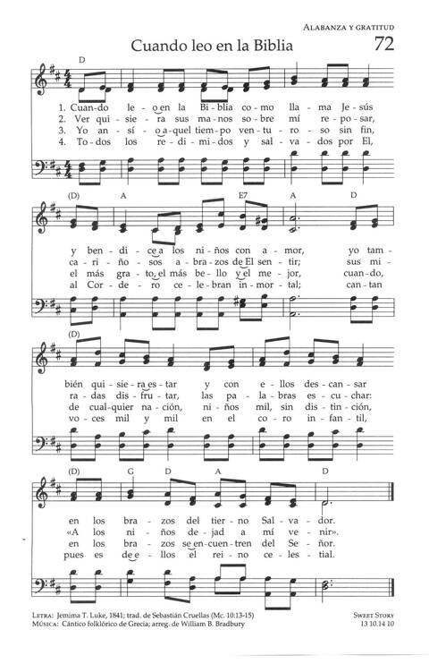 Mil Voces para Celebrar: Himnario Metodista page 217