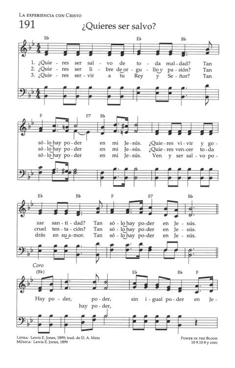 Mil Voces para Celebrar: Himnario Metodista page 356