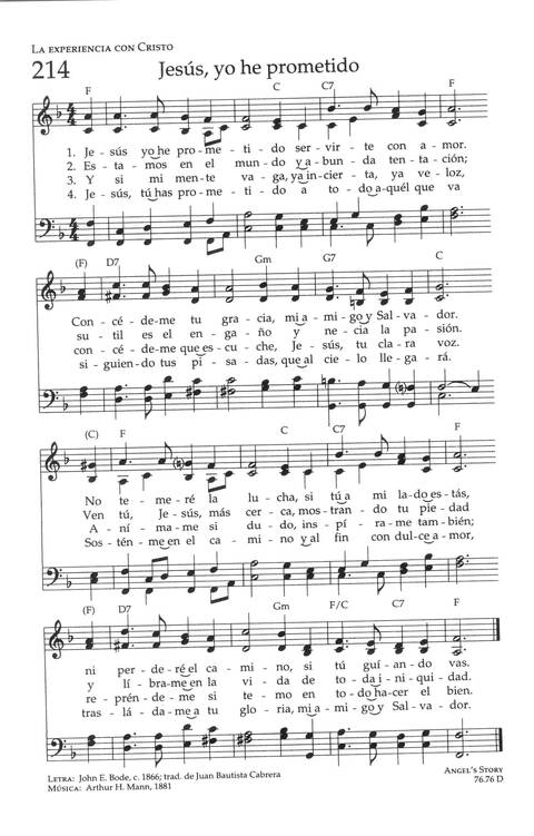 Mil Voces para Celebrar: Himnario Metodista page 382