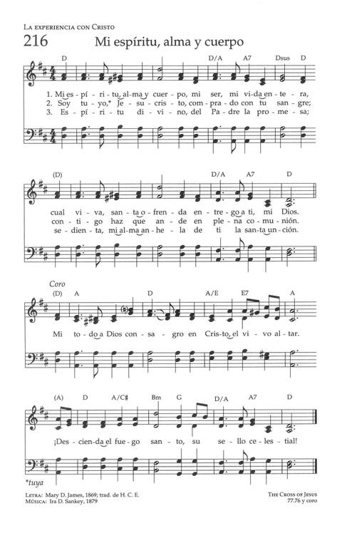 Mil Voces para Celebrar: Himnario Metodista page 384