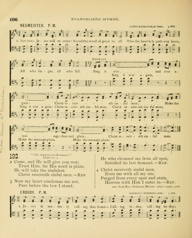 Many Voices; or, Carmina Sanctorum, Evangelistic Edition with Tunes page 97