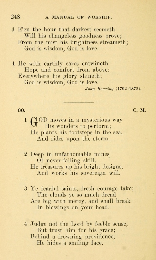 A Manual of Worship: for the chapel of Girard College page 253