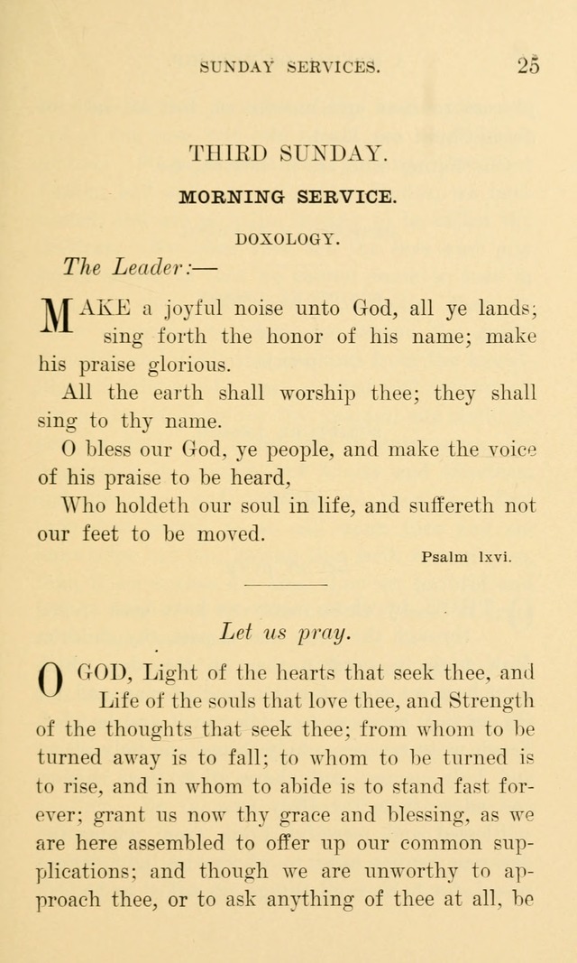 A Manual of Worship: for the chapel of Girard College page 30