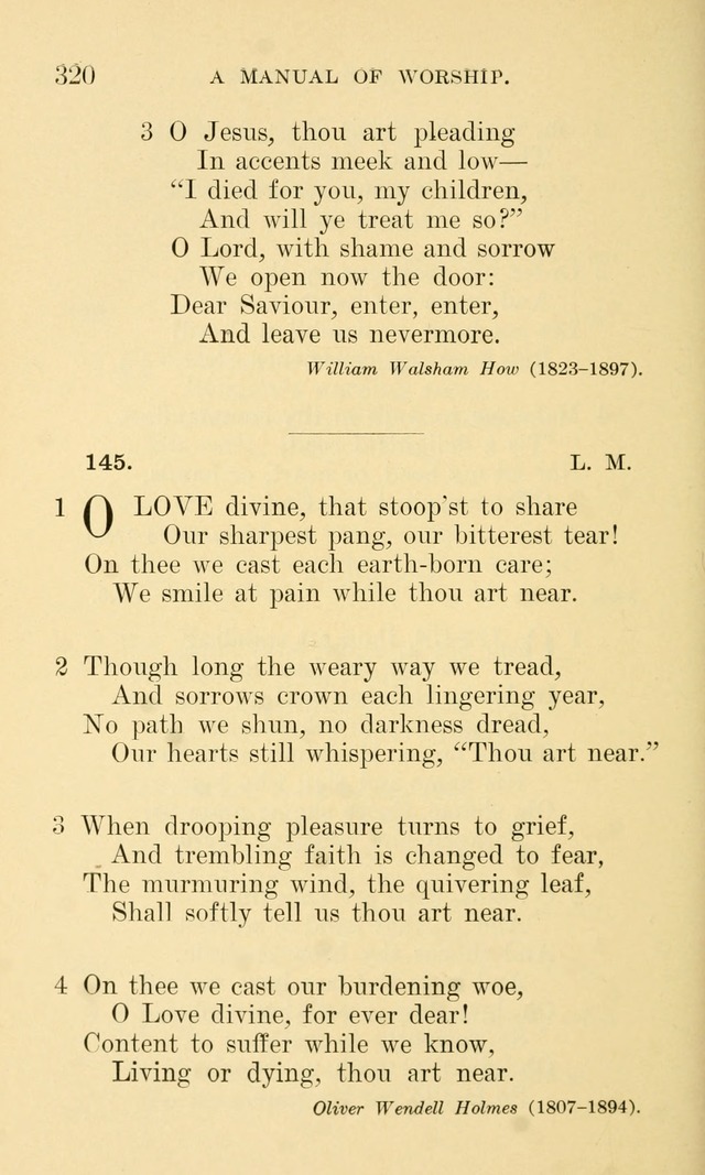 A Manual of Worship: for the chapel of Girard College page 325